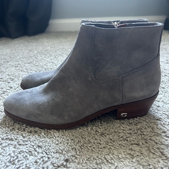Coach Gray Suede Booties - Picture 7 of 8